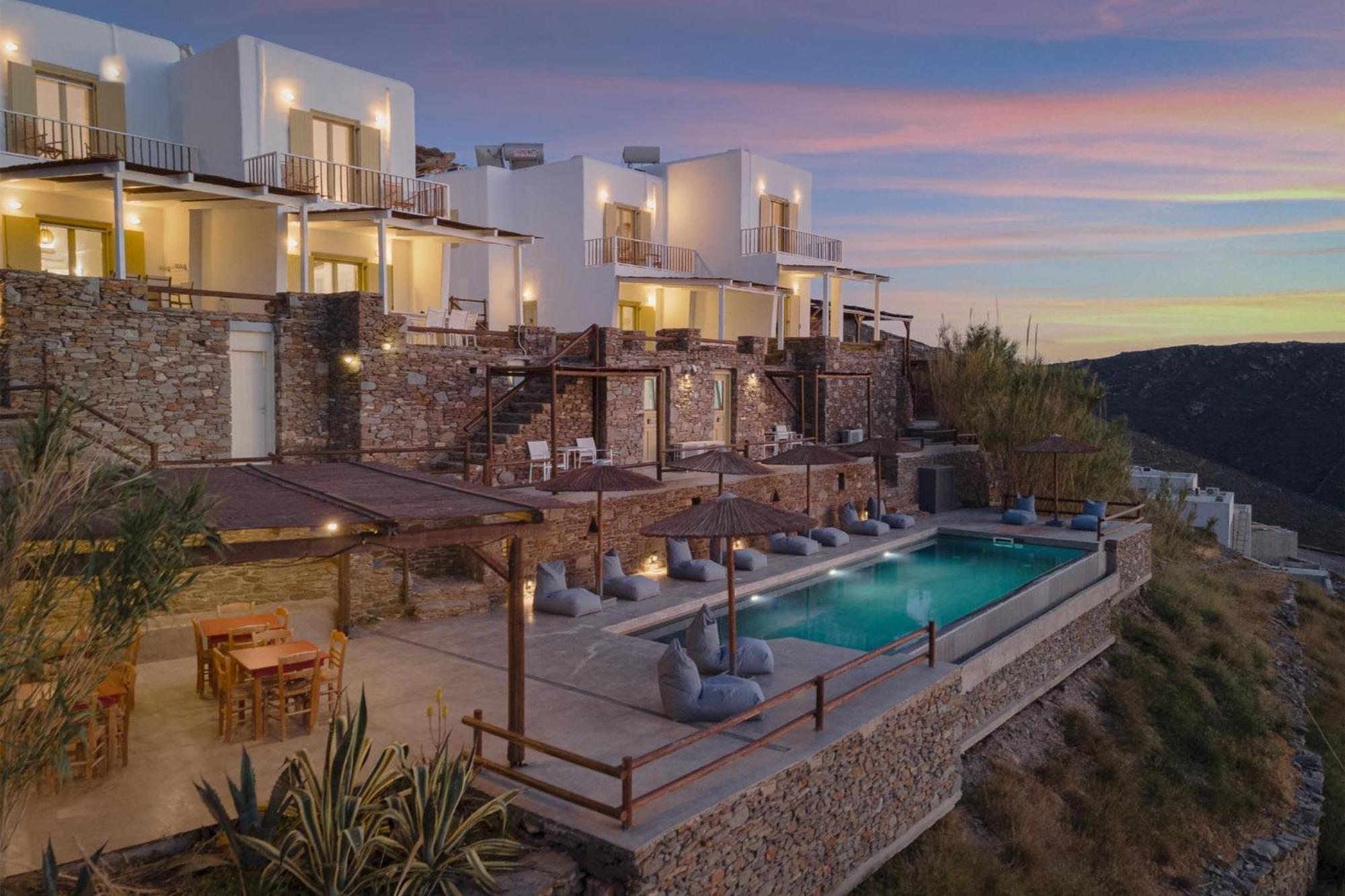Kastella Sunset Villa Three Kythnos Luaran gambar