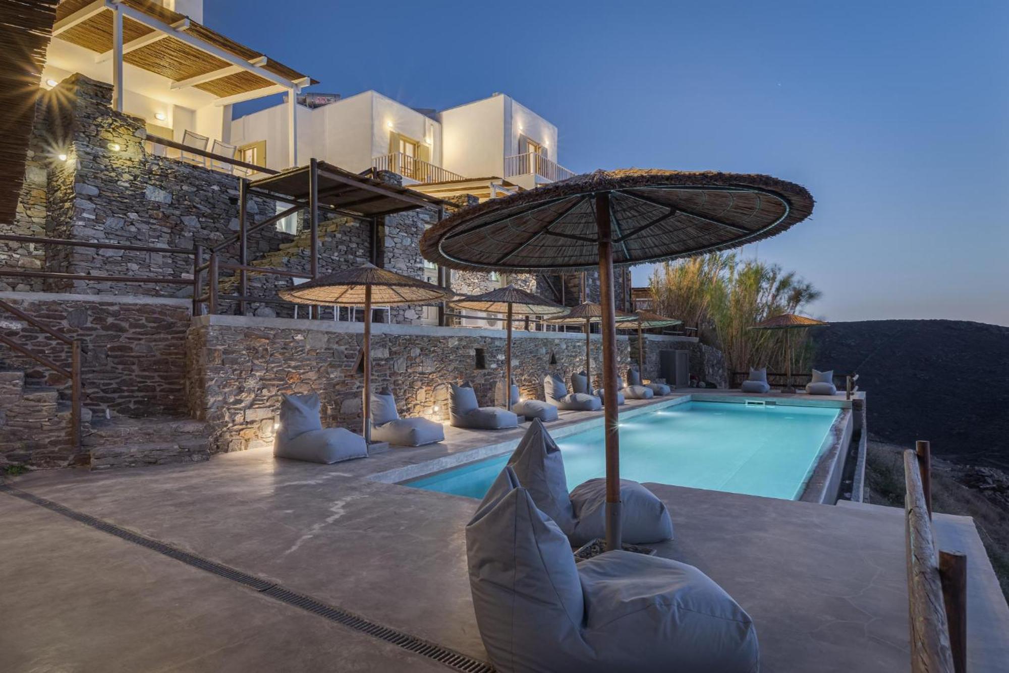 Kastella Sunset Villa Three Kythnos Luaran gambar